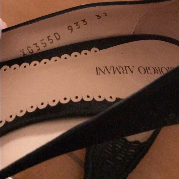Giorgio Armani satin woven pumps. - Picture 11 of 12